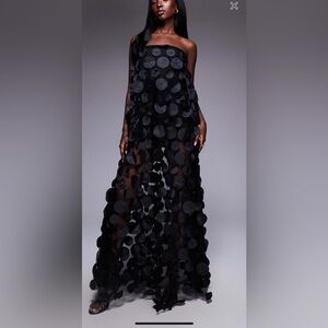 ASOS BLACK MAXI DRESS